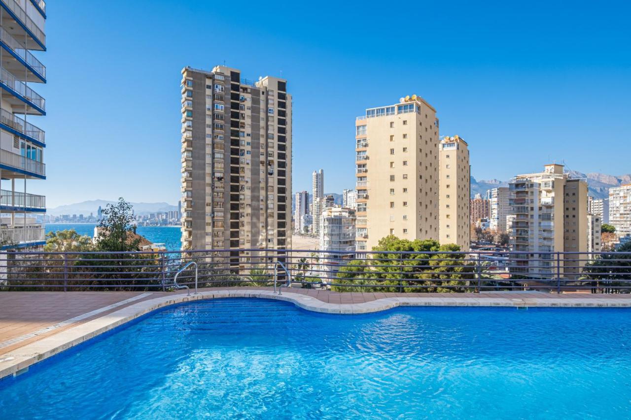 Tropic Mar Apartment 15-A Sea Views Levante Beach Μπένιντορμ Εξωτερικό φωτογραφία